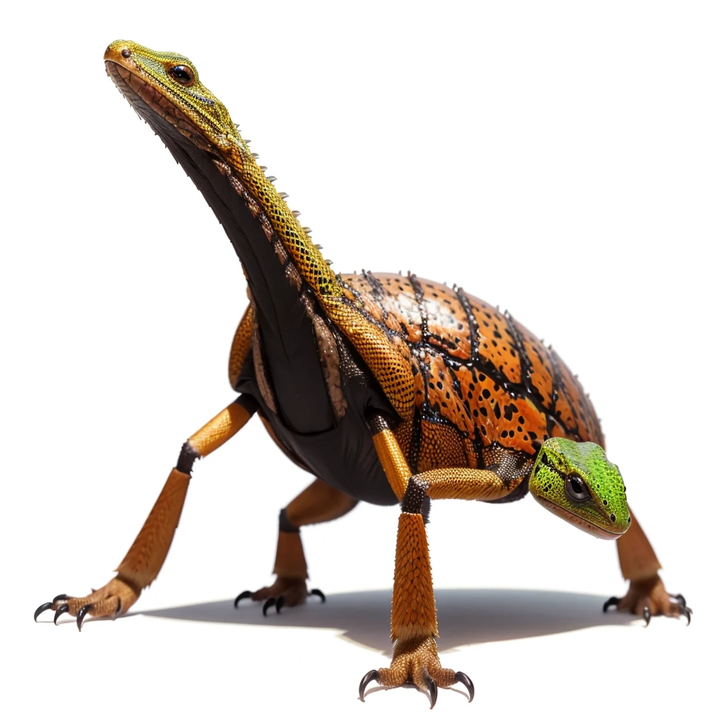 Big Animaly, ant mixed with lizard, plasma skins, Grassroots background, (white background simpleks)