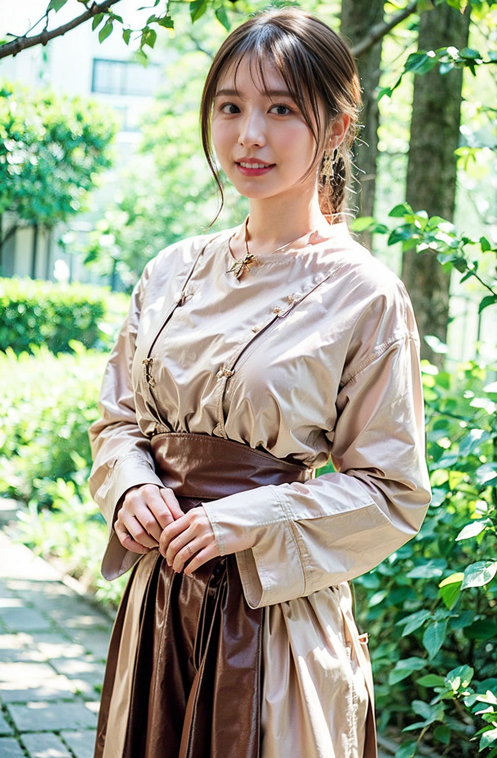 ((Cream hair color、砂浜でsmileで撮影:1.4))、Sleeveless、Outdoor shots、Cute clothes、Tie your hair、Cream hair color、Leather Belt、Her huge breasts are obvious even through her clothes..、Small earrings、Light brown hair color、Tie your hair:1.4))、Shiny Hair、Light beige hair color、Background Blur、Braid only the front hair、Light brown hair、{{Cowgirl Shot}}、((Close-up shot from the waist up、Big Breasts:1.4))、Big Breasts、にっこりsmile、Silk clothing、服からでも分かるBig Breasts、Braid only the front hair、Cowboy Shot、A gorgeous white collared silk shirt and a brown skirt、Elegant attire、Luxury Bags、素敵なsmile、((Revealing clothing))、Full body photo、ring、Short skirt、Tuck your hair behind one ear、Silver Necklace、smile、 Elegant ponytail、Caustics、Highly detailed photos、Very beautiful and ideal short hair、Big Breasts、Super no makeup、(8K、RAW Photos、Highest quality、masterpiece:1.2)、(Realistic、Realistic)、1 Girl、((Big Breastsショートヘア、Looking into the camera:1.4))、Hair blowing in the wind