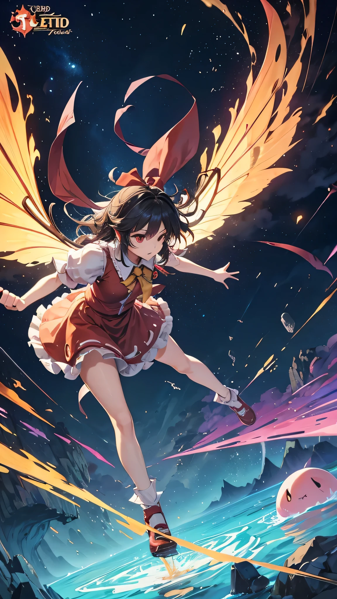 solo 1 girl view, TouHou Legend of Fairy Souls is an action game developed and published by LFCat Studio for PC. An adventure in which we control the young Reimu, which due to a curse has been transformed into Kedama, a little ball of hair, having to fight waves of enemies from an isometric perspective with both ranged attacks and hand-to-hand combat, being able to turn into different monsters, random angle.,(all realistic intricate details)
