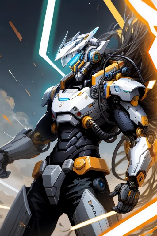 Create a mechanical hero