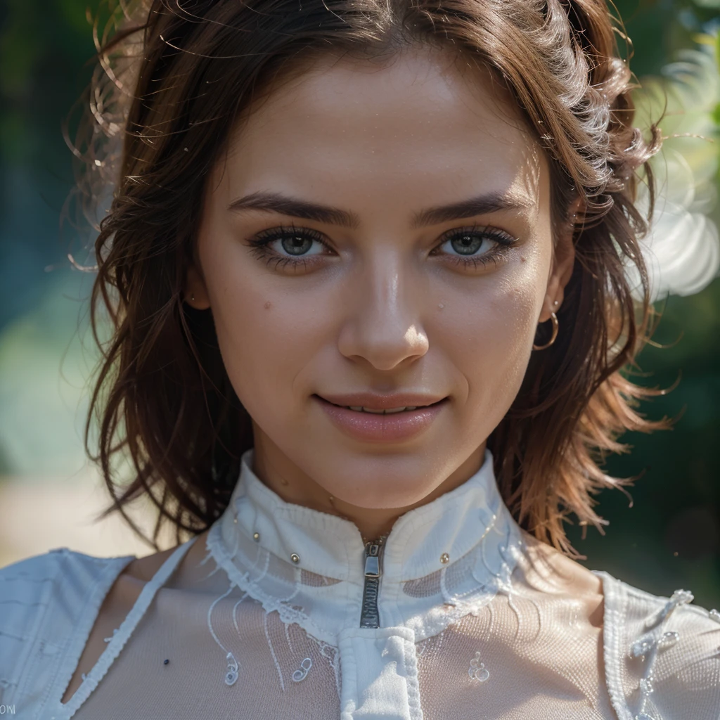 a beautiful detailed face argentinian woman, white bodysuit, light blue jeans, full body, smiling, beautiful woman, sexy poses, (best quality,4k,8k,highres,masterpiece:1.2),ultra-detailed,(realistic,photorealistic,photo-realistic:1.37),HDR,UHD,studio lighting,ultra-fine painting,sharp focus,physically-based rendering,extreme detail description,professional,vivid colors,bokeh,portrait