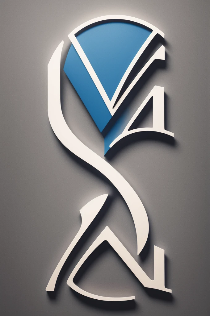 A logo with the letter v