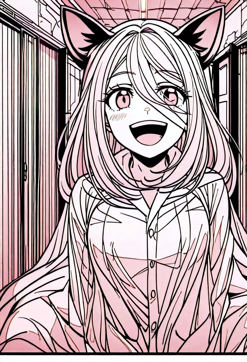 (tabletop, best qualityer, Perfect Anatomia, high qualiy:1.4), beautiful hand, perfect hands, beautiful detailed hands, big fit ass_file size, fullcolor, high resolution, Symmetrical, Outstanding, better aesthetics, the newest, アニメ, very beautiful detailed body,O cabelo,faces,The eye, , break,
1 beautiful girl, (17-year-old girl), very detailled, fullcolor, highest details, break, (Breasts huge: 1. 2,), clean skin, beautiful fur, Shy skin, 1 beautiful girl, chestnut hair, (Cat's ears, hypdertailed, Medium-long hair: 1. 2), (clear blue eyes, long eyelashes, Double eyelids: 1. 2),standing alone,shining skin, clean skin, beautiful fur,(rosto de best qualityer),(Olhos brilhantes de high qualiy),(The best smile,:D:1.45), break (pink theme:1.4),
((caregiver theme:1.4)), //Denim jacket with fashion sherpa lining,
A classic denim jacket with soft sherpa lining for extra warmth,
Distressed details for a modern style, look casual,
Layer over a plaid flannel shirt and jeans for a cozy ensemble,
break,(morning), inside the room,A room in a dilapidated apartment,Tatami Mats,window,Chabudai,unit bathroom door,entrance,scattered diapers,naked girl poster,coca,in back, tusk, gaping mouth, looking away,depth of fields,
break,wakame,wakame,wakame,(cowboy shot:1.4),
break,(nblurry background:1.3),(absurderes, high resolution, Super detailed art),Cellular Shading,lightcolor, optical effect, Beautiful photos, glowing radiance, mystical atmosphere,(Close-up of the girl:1.1), Mystical light particle effect,manga influence, clean line drawings,