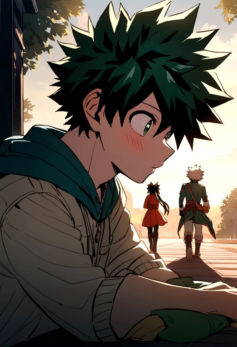 Bakugou Katsuki embarks on a date with Izuku Midoriya