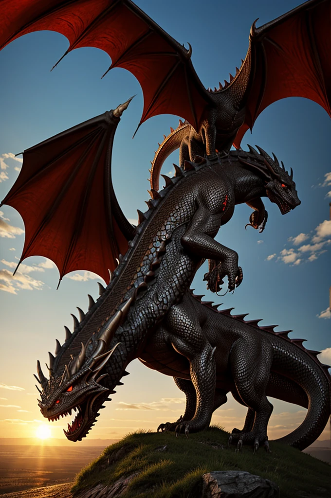 intimidating dragon