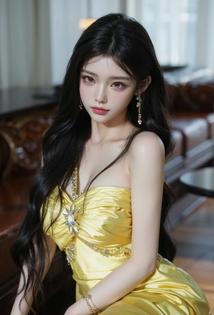Game Art,CG Animation,Best image quality,Maximum resolution,8K picture quality,(A bust photo),(portrait),(Head close-up),(Rule of Thirds),Unreal Engine 5 rendering works,20 year old girl,((Queen)),The eyes are very detailed,(Large Breasts),Elegance and nobility,Ray Tracing,Game CG,((3D Unreal Engine)),OC rendering reflection mode,4K,Ultra-clear,Translucent lace,Fair and plump figure,Pretty Face,Glossy Gel Coat,身着华贵礼服的Queen,Gorgeous clothing,Luxurious and exquisite jewelry,Colorful makeup,silk