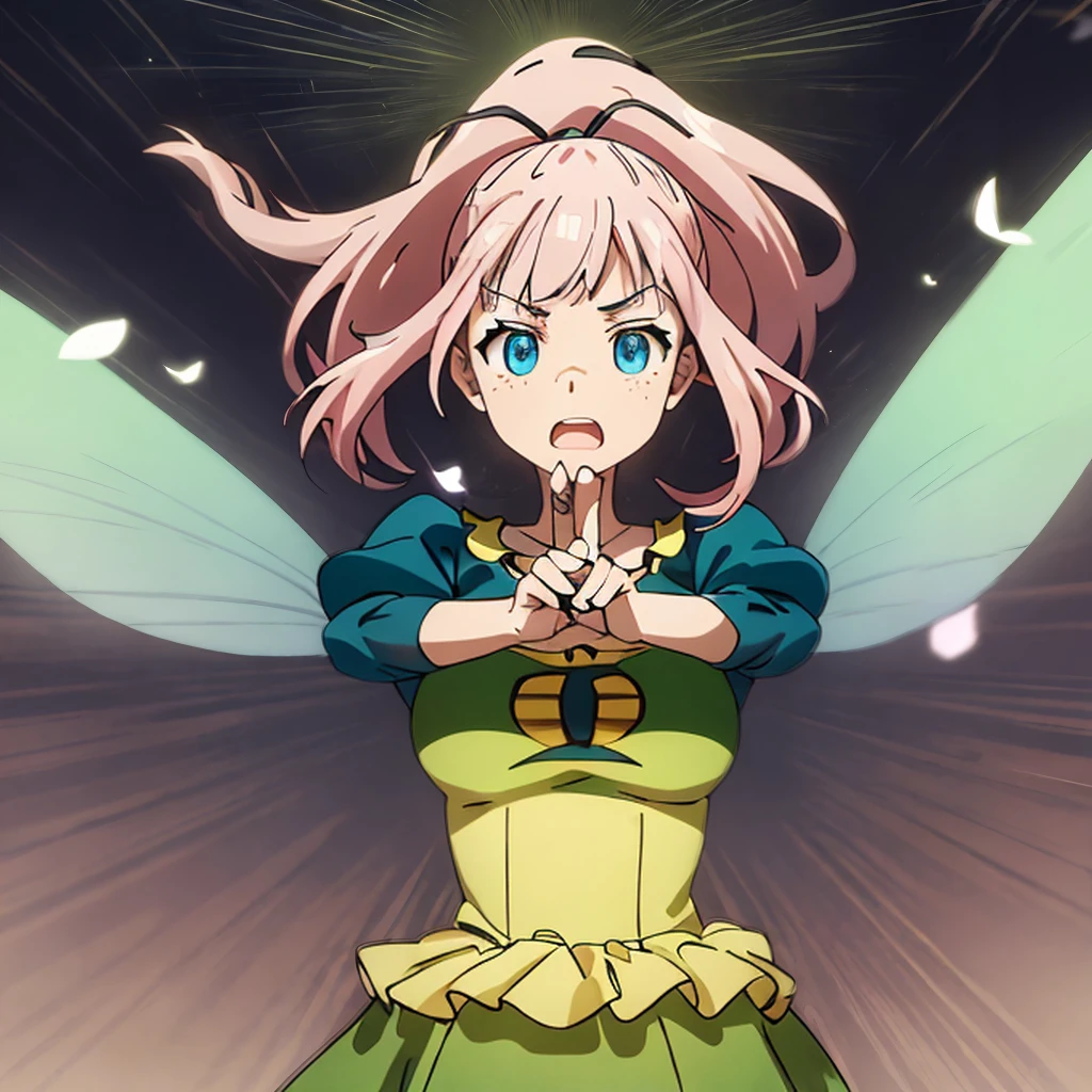 (mulher 2)(Brasileiro), (mãos nos seios breastedium, bonitinho, Pelo branco, super bonitinho face, elementos de detalhe da pele, T-shirt rosa translúcida brilhante, sentado na cadeira com as pernas abertas, Lindas luzes e sombras, luz ambiente, pele super fina, luz volumétrica, cute blonde korean fairy sitting on a giant flower, wearing uncinched dress crafted out of translucent (giant flower petals), translucent rainbow fairy wings, fairy dust, SHARP intricate DETAIL, high definition texture, small stature, (thin), (skinny), vivid, intricately detailed magic forest background, rendered by pixar, texture clothing, freckles, vibrant dynamic natural lighting, symmetric eyes, detail eyelid, detail dynamic eyebrow, dynamic mouth, texture skin, intricate DETAIL messy ponytail, dynamically accurate 2hand, accurate dynamic 8finger, accurate dynamic 2thumb, accurate dynamic knuckles, dynamic arm, dynamic torso, dynamic hip, dynamic feet up, dynamic face, athletic, small dynamic breast