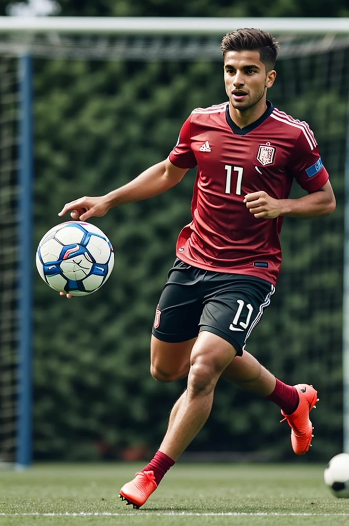 Create a soccer player