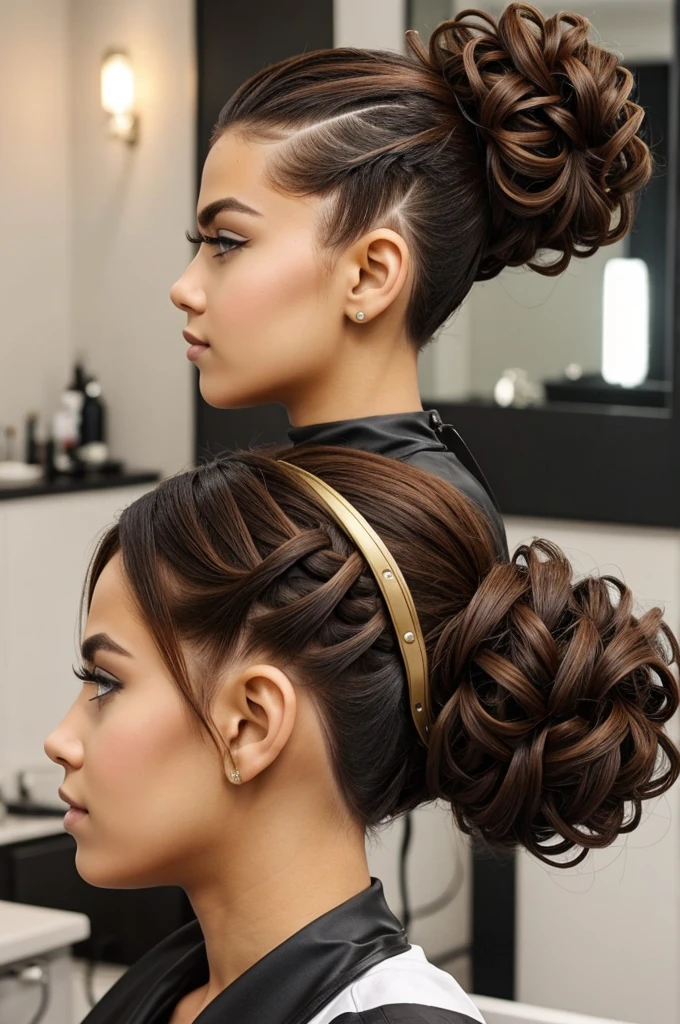 Show me the craziest hairstyle