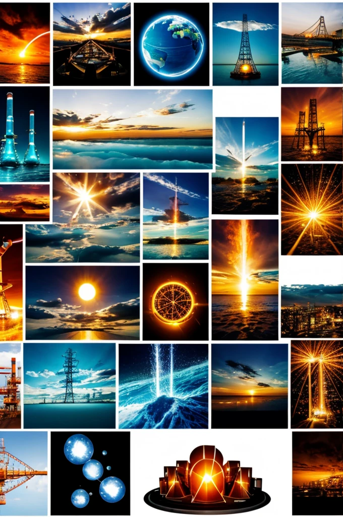 Chemical energy collage
