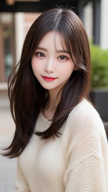 Tabletop, Highest quality, shape, Very detailed, finely, High resolution, 8k wallpaper, 完璧なダイナミックな構shape, Beautiful and exquisite, Nice spring clothes,Beautiful straight hair,Small breasts,Natural color lip, 20-year-old girl、cute、Always blur the background,Perfect and beautiful face,Beautiful and dense face、Slim face and figure,Big eyes、Putting on gal makeup,Actual Photos(Best image quality)、Sexy Face、Fashion model posing、Full Body Shot、smile、Change pose randomly、Randomly change the shooting angle and position、Summer fashion for women