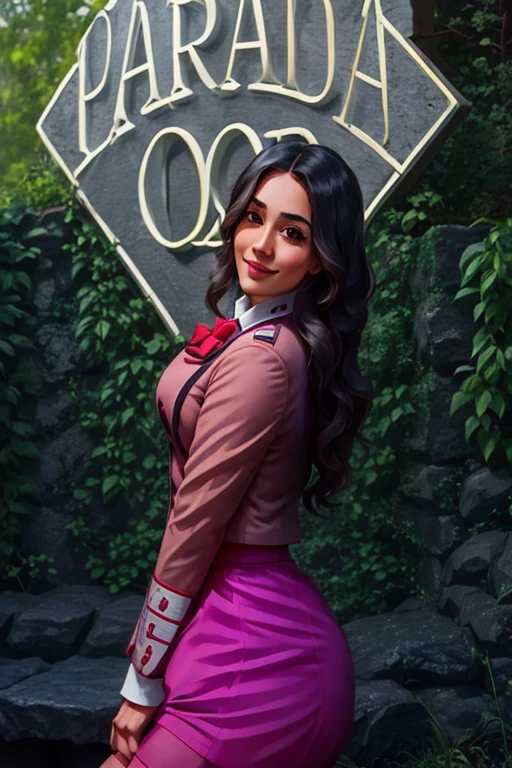 1 girl,((schoolar uniform)), blush,drlight smile, sitting down,plein-air,