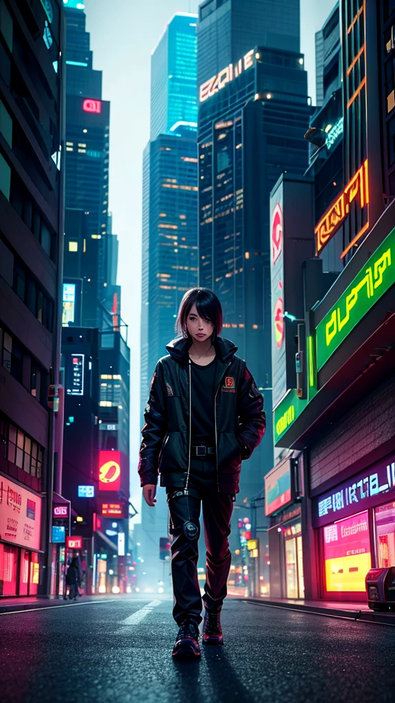 city cyberpunk, sci-fi movie, empty street, natta, old store, irregular, circuit boards, wires, intricate, super detailled, realisitic, hyper realisitic, high qualiy, better, super detaill , crazy detail, very detailled, photorealisitic, epic composition, better quality, 32K --v 6
