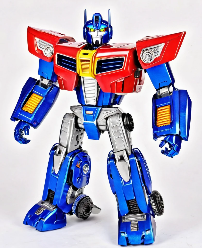 Transformers, blue robot metal body colour, as autobot, as transformers,