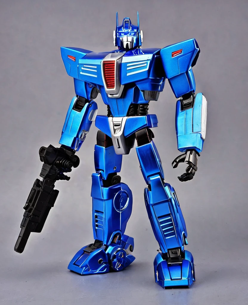 Transformers, blue robot metal body colour, as autobot, as transformers,