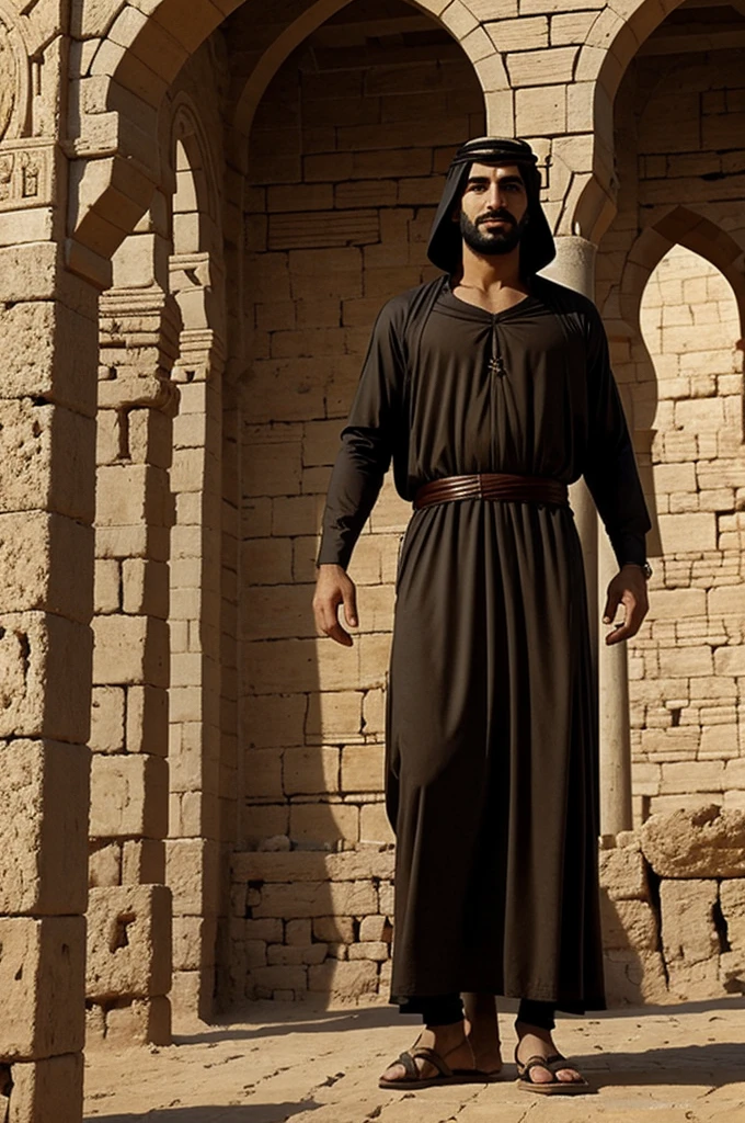 An Arab man from 1400 years ago 