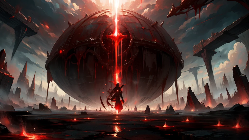 masterpiece, Highest quality, wide angle super detail, masterpiece, 8K, Natural light, Soft lighting, sunlight, High resolution (High Dynamic Range), Maximum clarity and sharpness, Multilayer Texture,
Bloodmagic, Fantasy, magical energy, Blood
