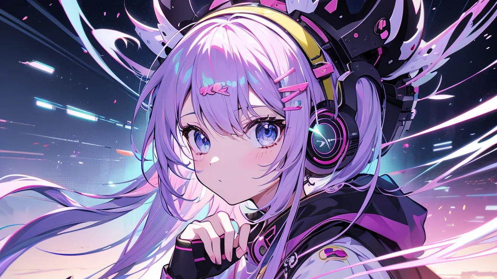 Woman wearing headphones, Anime Style 4 k, anime wallpaper 4k, anime wallpaper 4k, 4k anime wallpaper, anime art wallpaper 4k, anime art wallpaper 4k, Anime Style. 8K, Anime atmosphere, Nightcore, Ultra HD Anime Wallpaper, Anime Art Wallpaper 8K, Anime Background,summer,City,landscape、forest、far away、music