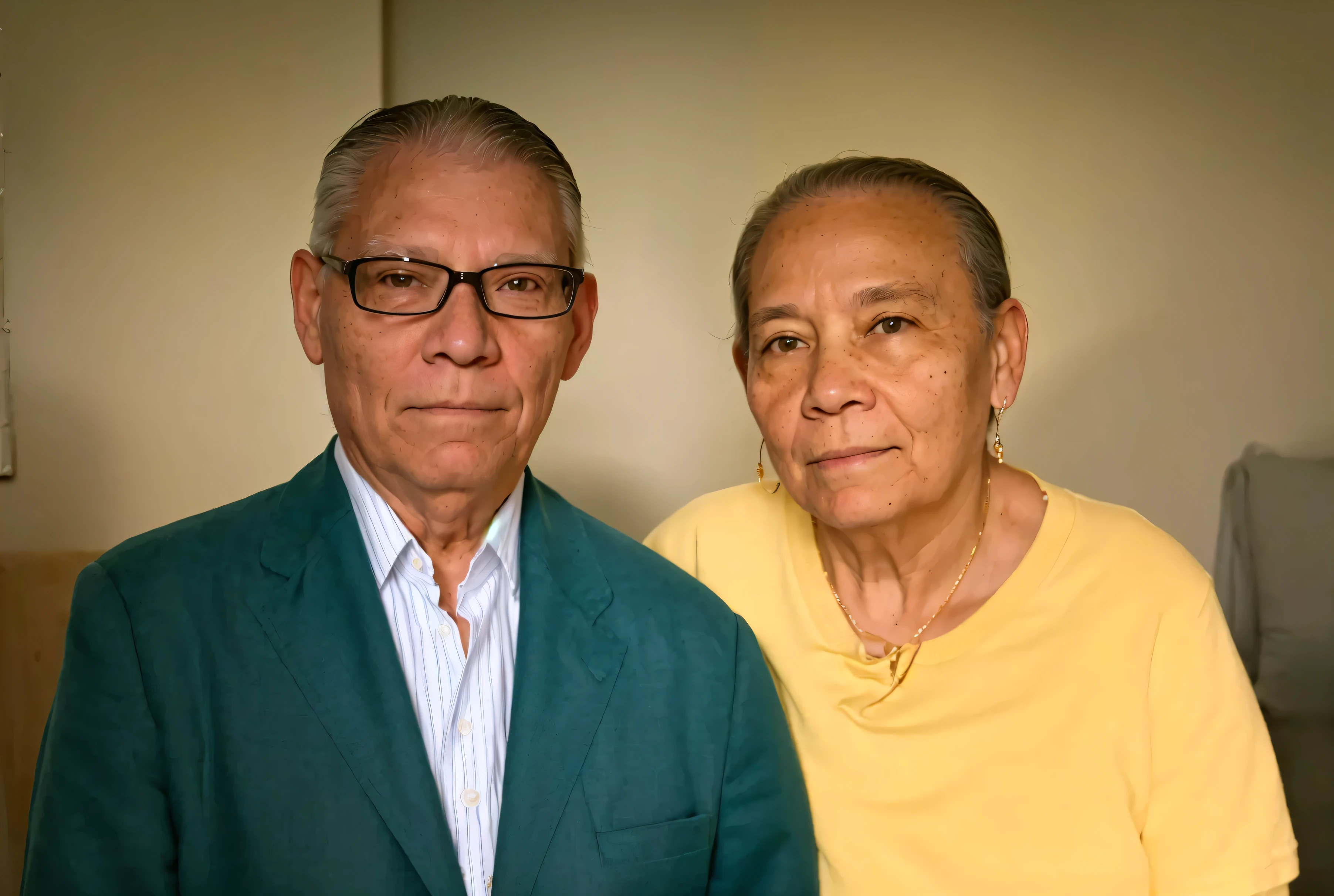 there are two people standing next to each other in a photo, portrait de dos personas, Mom and Dad, foto portrait, foto de portrait, Couples portrait, I Victor and Dougherty Patrick, portrait norte - 9, portrait, Couple, foto de portrait, Couple portrait, bowater charlie y brom gerald, fujita goro and jones