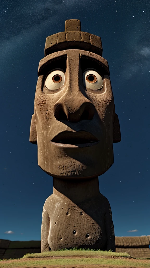 Easter Island dark