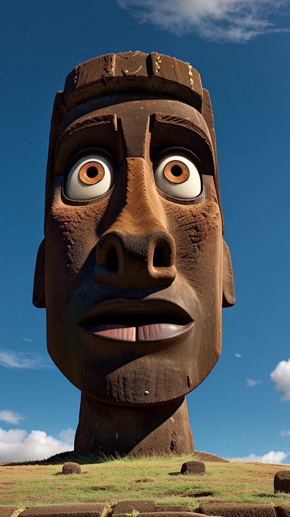 Easter Island dark
