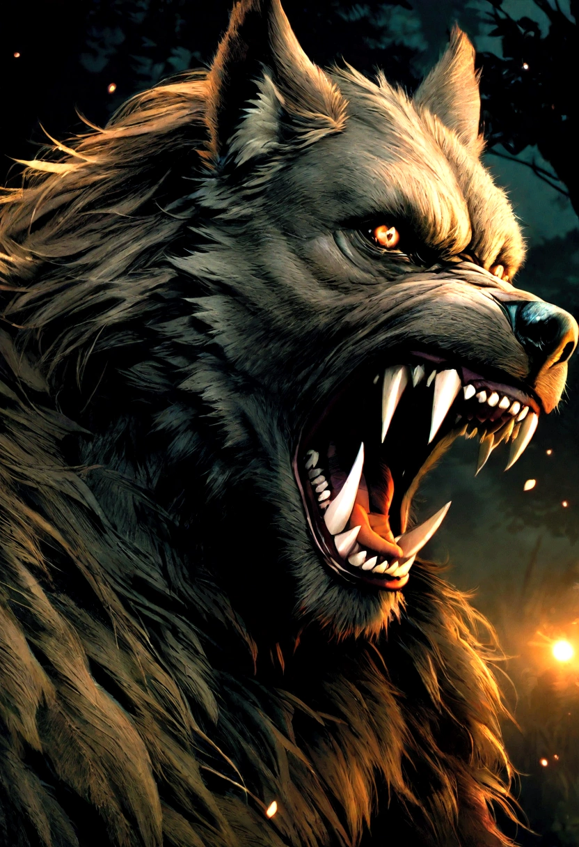 werewolf like the movie (the werewolf 2010) High image resolution, very detailed 
