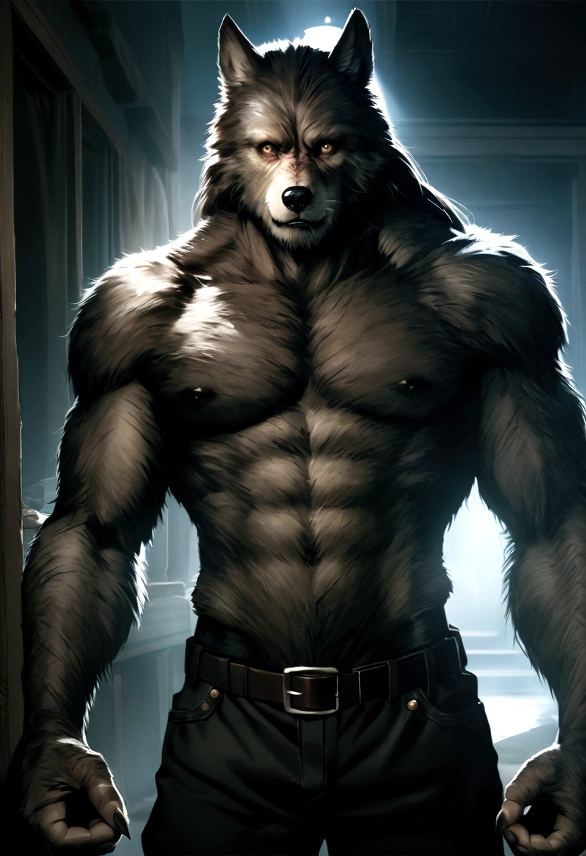 werewolf like the movie (the werewolf 2010) High image resolution, very detailed 
