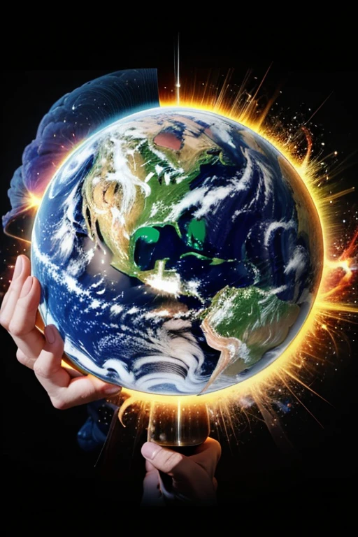 image of god creating the world