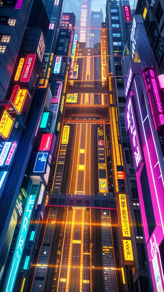 Tokio a natta, Aerial view, sci-fi movie, empty street, natta, old store, irregular, circuit boards, intricate, super detailled, realisitic, hyper realisitic, high qualiy, better, super detaill , crazy detail, very detailled, photorealisitic, epic composition, better quality, 32K --v 6