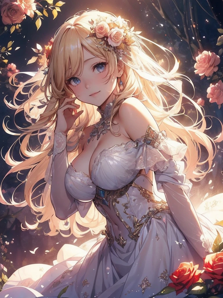 最high quality、1 beautiful woman, ((sleep on your back,)) whole body、Straight、Straightに足を伸ばす、With lots of flowers、Sleeping in the river、ophelia、View from the front、Lying down in the river、whole bodyをwaterに浸している、Wet、water、waterの上で仰向けにこちらをみる、Beautiful thighs、Filled with red roses、 E.G: Worst quality ,flower fractal fine art、Fill the screen with flowers、Bigger on the screen、Lie on your back and face this way、Beautiful Eyes、lie on flower,s Water, Sleeping Princess、Fairy tale、Märchen Beautiful Eyes,High-definition depiction, Realistic, 8K, Unity, , light smile, Beautifully and vividly drawn, , Beautiful, beautiful, clear skin、sexly see-through white dress ,sexly 、see-through dress,Ecstasy、 Raise your arms behind your head, Romanticism,mosquito。 The most beautiful form of chaos, Mr..々Farbe, Intertwined flowers, P article,Magical gentle light,smile,sexy,image quality、masterpiece、Beautiful Face、Super beautiful woman((Big breasted 22 year old office lady、Bust 100,Beautiful long ironed hair、Blonde Hair、height: 165cm。、sexy、Esbian、high quality、、Visual Arts、最high quality、1 woman E.G: Worst quality ,Flower fractal art、、Beautiful radiance,High-definition depiction, Realistic, 8K, Unity, , light smile, Beautifully and vividly drawn, , Beautiful, beautiful, clear skin、sexly ((see-through dress,))Countless rays of light pouring down, Swirling Light, , Raise one arm above your head, Intense light is emitted from the magic flower circle in front of the girl. Romanticism,: The most beautiful form of chaos, Mr..々Farbe, Intertwined flowers, Particle,magical gentle light,smile,sexly,image quality、masterpiece、Beautiful Face、Super beautiful woman((Big breasted ,Beautiful 、sexly、Esbian、、high quality、Visual art、Written boundary depth、、universe、Happy smile、、、elegant、ticker beautiful decorative、、magic、、Beautiful 、A kind smile、wonderful、Fluttering petals、、Cultivate fantasy、、Mystery light Lots of flowers、、art、art,mystery,Ultra-high resolution,atmosphere 最high quality、((sleep on your back on Water))Open your mouth a little、sexyな口、