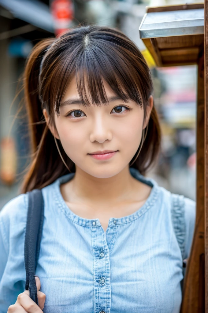 ((Highest quality)), ((masterpiece)), (detailed), Japanese,Street Corner,Beauty,housewife