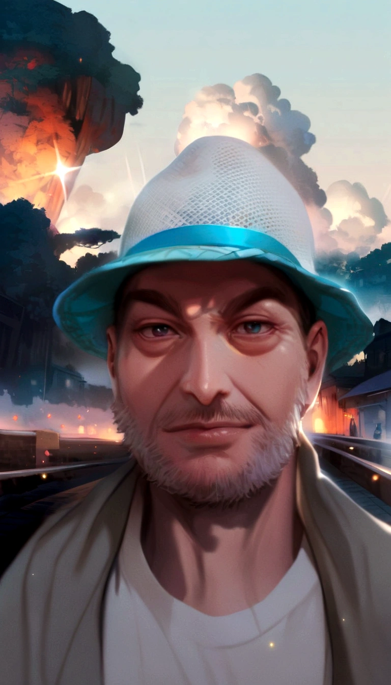 Man in hat