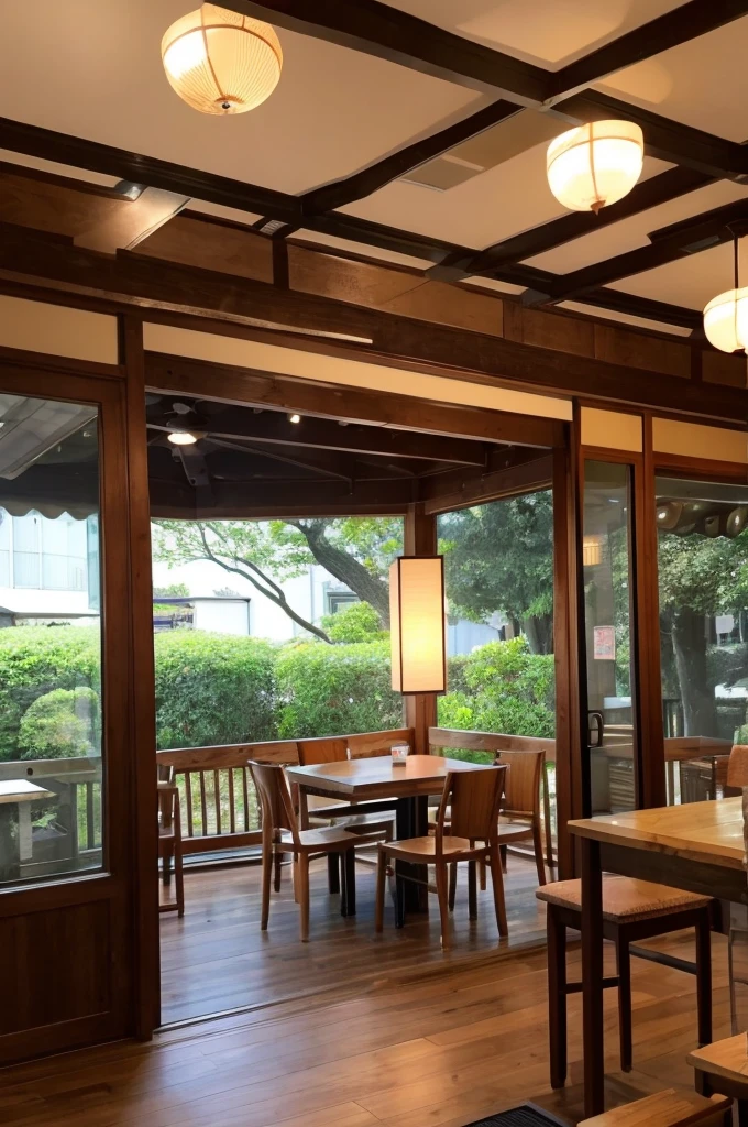 ((Highest quality)), ((masterpiece)), (detailed), Japanese,Inside the cafe,Beauty