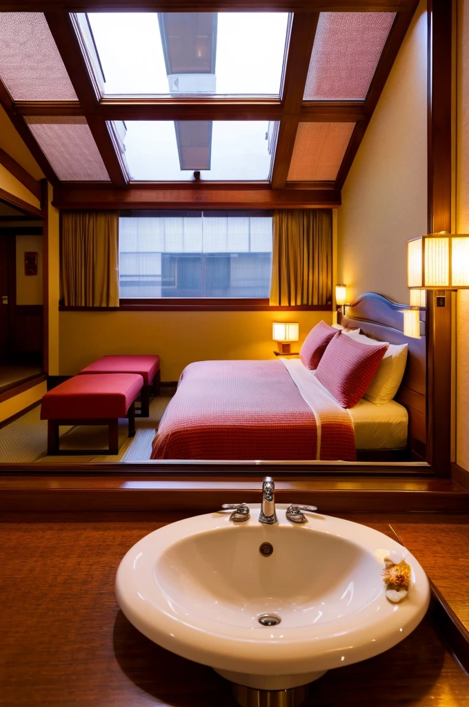 ((Highest quality)), ((masterpiece)), (detailed), Japanese,Inside a love hotel,Beauty