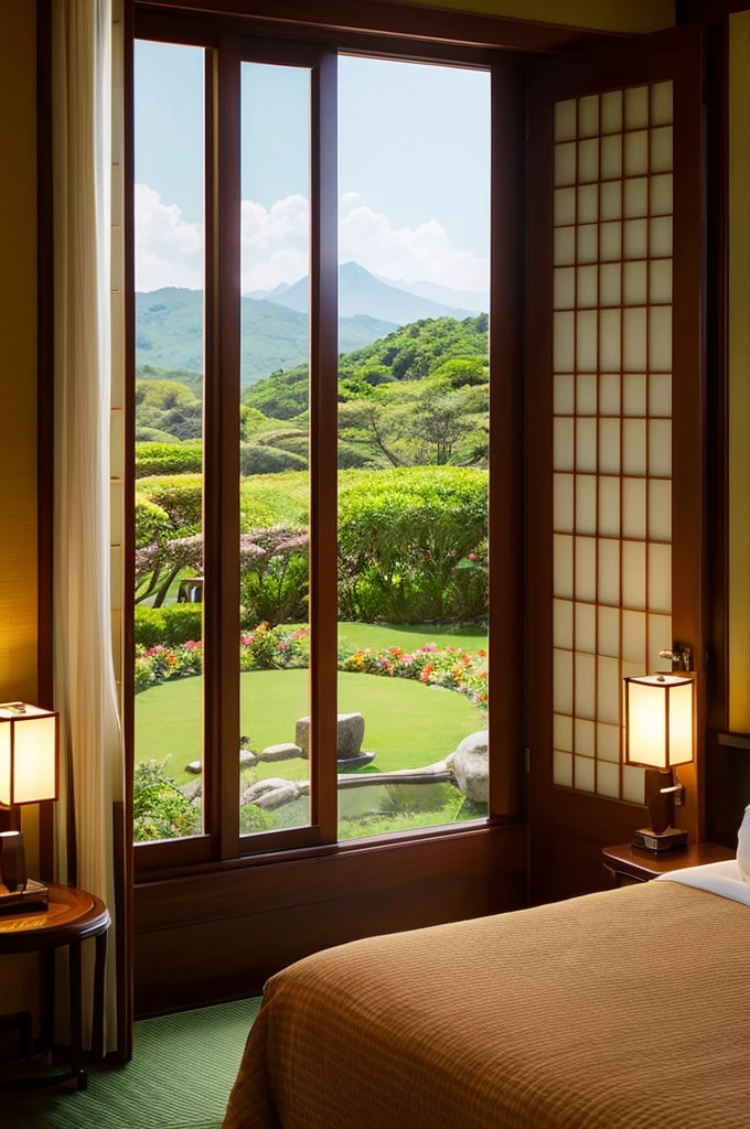 ((Highest quality)), ((masterpiece)), (detailed), Japanese,Inside the hotel,Beauty