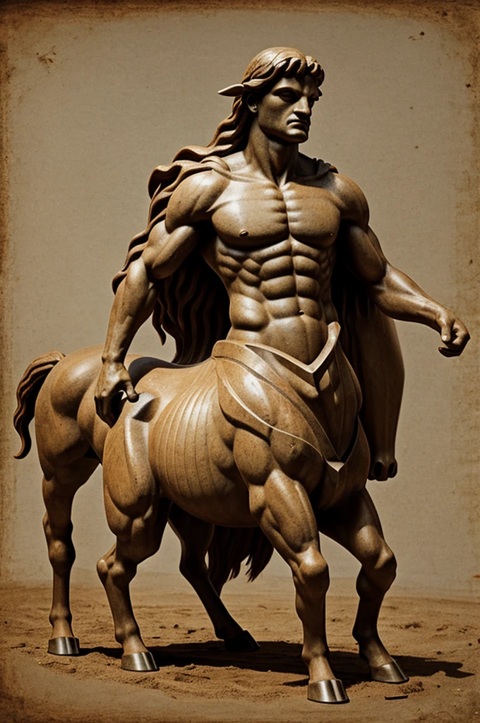 Centaur with cients and hands attached to the torso 