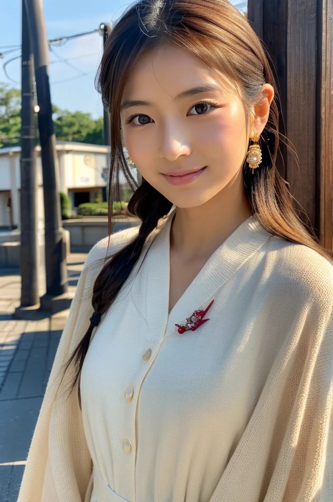 ((Highest quality)), ((masterpiece)), (detailed), Japanese,Beauty,station,OL