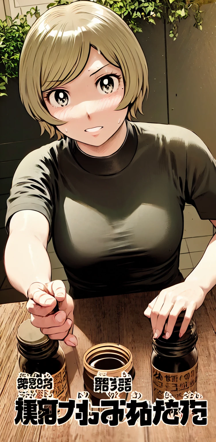 、(masterpiece、Highest quality)、Highest quality, Ultra-high resolution, (((masterpiece))), alone, Sweat、Big eyes,Show Viewer,
blonde,(short hair:1.2),
(Baseball uniforms:1.2), (Highest quality:1.3),One Girl,turtleneck、Black undershirt、School grounds