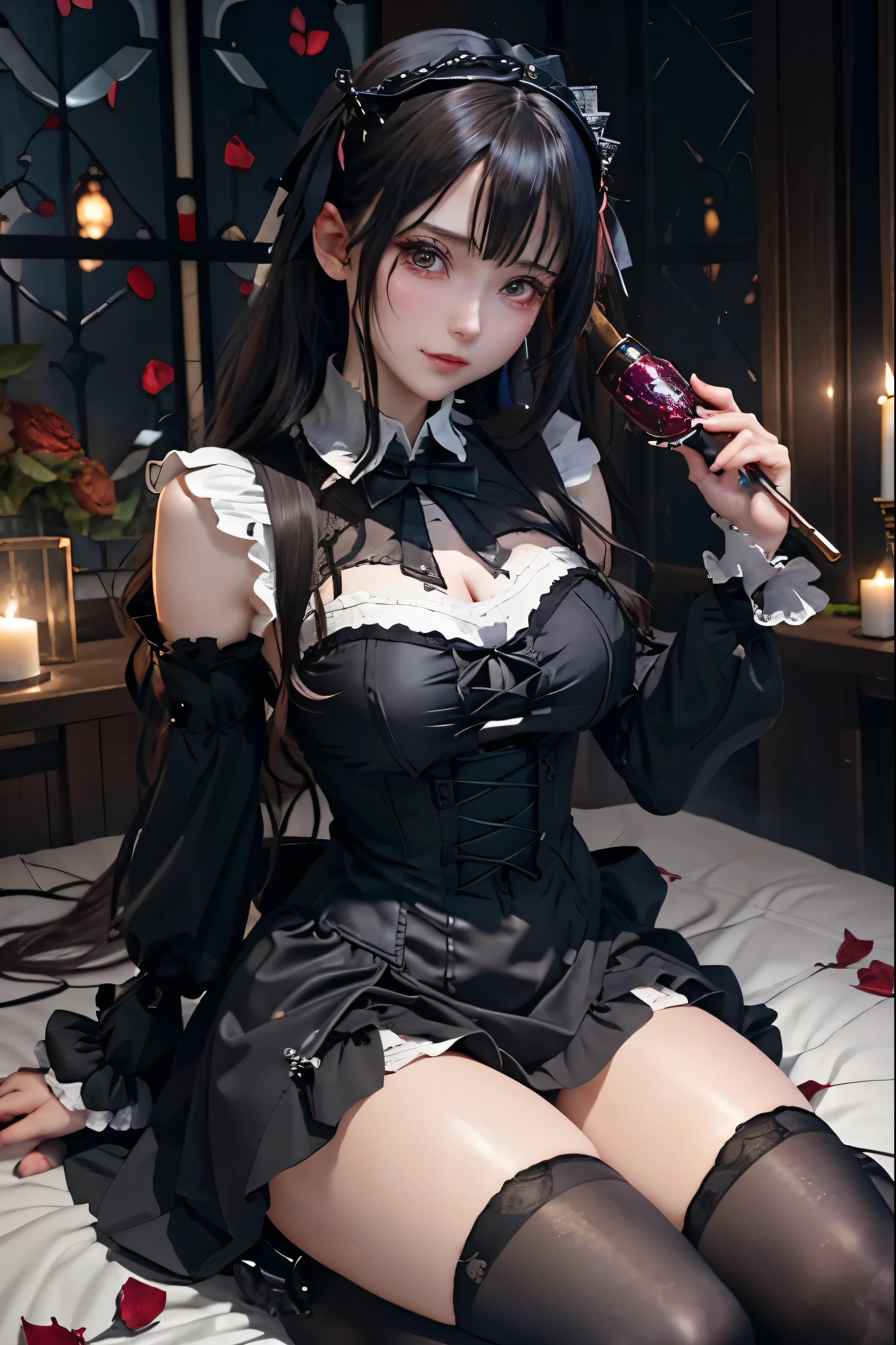 Hard Dark Gothic Makeup、Black dark eyeshadow、sad、Good skin radiance、Dark Gothicメイク、Dark smile、palace、The beauty of fragrance、24-years-old、Expression of intense sexual pleasure、Embarrassed look、Dark Gothic、Highest quality、Expression of sexual pleasure amid suffering、Drunk face、紫のMaid clotheysterious、Noble、The face of someone holding it in the toilet、sexy、Loving smile、Twin tail hair、Right blue eye, Left eye is red、Super tempting pose、Platform Heel Shoes、Heavy makeup、Gothic Lolita clothes、Silver Hair、Long Hair Straight Hair、Cute Gothic Lolita Dress、Beautiful Face、elegant features、Attractive face、Stained glass is the background、Chest glistening with sweat、The room is dark、goth long dress、Bell Sleeves、Wizard Sleeve、Decadent look、Sexually excited expression、Glossy thighs wet with water、Thighs that are wet and shiny with oil、Background of a room full of roses、sad expression、Rose Maiden、The embroidery is pink、The dress has pink embroidery.、Thigh-high socks、Knee-high socks、Gentle expression、Dark black eyeshadow、Stained glass and rose background、thighs are a little thin、Female Duo、Female couple、dark church background、Stained glass、Black metal world、Dark Castle、Dark Room、Slender body、gothic long dress、Victorian dress、Small breasts、Hold the wine in your right hand、Hold the lantern in your left hand、pantyhose、Sit on the bed、The bed is covered with roses、Lying in bed、Her thighs are shining with sweat、My body is wet and shiny、Lots of glitter on the thighs、sweating、My thighs are sticky from sweating、Sweat glistening on my thighs, The whole body is sweaty and shiny、I sweated a lot.、My thighs are sweaty、My thighs are wet、My thighs are shining with sweat、A lot of sweat glistening all over the body、Slender body、