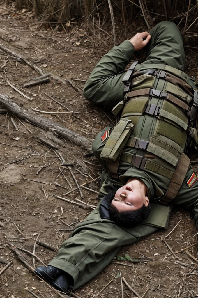 Dead Russian soldier