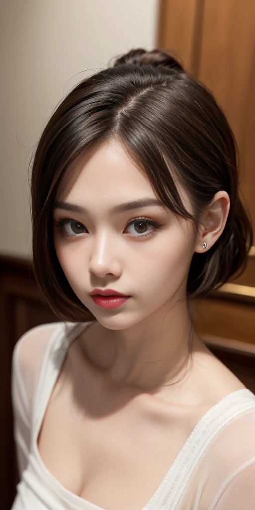 Tabletop, Highest quality, 11girl, 11girlのほうとう, (beautiful girl, グラマーで完璧な体のbeautiful girl:2.0), ((sweet:2.0)), (21 years old:1.8), ((very young round face:1.9)), Definition of very fine particles, (Symmetrical eyes:1.1), Very detailed lip definition, (rather thick lips:1.75), Highly detailed eyebrow definition, (very thin and straight、that'A little thicker only near the nose.:1.4), ((Very large breasts:2.0)), The eyes are brown, Parted bangs, Black Hair, Chiquita, ((Highly detailed hair)), ((Very long straight hair:1.65)), ((Ultra-precise representation of semen:1.9)), ((High-definition reproduction of the whole body covered in semen:2.0)), (Highly detailed eyes and face:1.95), perfectly trimmed fingers, Love juice covered crotch, Highly detailed lighting,Frank,Highly detailed photos,Super detailed and very high resolution,4K,8K, 32k,actress, Korean Idol, actress, queen of porn, Sex symbol, hard and intense sex in bed, Semen covered sex, Super hardcore sex