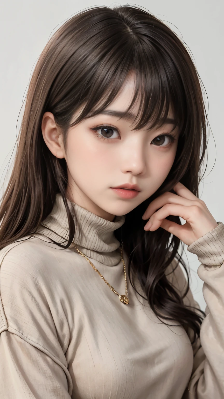 (最高qualityのディテール)、Realistic、8K Ultra HD、High resolution、(One Girl:1.2)、The 超detailedな、高qualityのテクスチャ、Intricate details、detailed、非常にdetailedなCG、高qualityの影、detailed 美しく繊細な顔、detailed 美しく繊細な目、Written boundary depth、Ray Tracing、20th generation、Cute K-Pop Girls、(The Face of Ulzan in Korea)、Thin face、(Urzan-6500-v1.1:0.6)、PurerosFace_v1、Glowing Eyes、Perfect body、 Viewer Display、(最高qualityのディテール:1.2)、Realistic、8K Ultra HD、High resolution、(One Girl:1.2)、The 超detailedな、高qualityのテクスチャ、Intricate details、detailed、非常にdetailedなCG、高qualityの影、detailed 美しく繊細な顔、detailed 美しく繊細な目、Written boundary depth、Ray Tracing、20th generation、Cute K-Pop Girls、(The Face of Ulzan in Korea)、Thin face、(Urzan-6500-v1.1:0.6)、cheek、Glossy Lips、、High resolution, Best image quality, 最高quality, Realistic, 超detailedな, Photo Real, 4K 8K Ultra HD Full Color RAW Photos, Fujifilm(Medium format), Hasselblad, Carl Zeiss, Incredible dynamic range photography(utility_art：Smooth-768:1.1),High resolution, High pixel count, 明確なdetailed, Clear images, Natural color reproduction, Noise Reduction, High fidelity, quality, Software Improvements, Upscaling, Optimized Algorithms, Professional-level retouching,

1. Oversized coat:

The coat is、Choose an oversized design that covers from shoulders to knees.。Color is classic navy or black、or warm khaki or beige, wait.、Choose colors that match the season。
2. Knitted sweater or turtleneck:

To protect yourself from the cold、Knitted sweater or turtleneckを選択してください。Match the texture and color of the knit to the coat.。
3. Wide leg pants:

For pants, Choose a wide-leg design、Combines ease of movement and style。Denim in dark tones or black trousers will look good.。
4. Knee-high boots:

What is included in an oversized coat、足首からふくらはぎまでカバーするKnee-high bootsとの組み合わせ。Boots are black or dark brown and chic.、Gives a stylish impression。
5. accessories:

シンプルなゴールドまたはシルバーのaccessoriesを選択してください、Add elegance to your outfit。for example、Long necklaces and large earrings are recommended.。
6. Handbags:

Handbags、Choose a color that matches the tone of your outfit.。Shoulder bags and tote bags are convenient and stylish。
7. Compensateと髪型:

Compensate, Choose natural colors that flatter your skin。Wavy Hair、By creating loose curls、Appeal to softness。