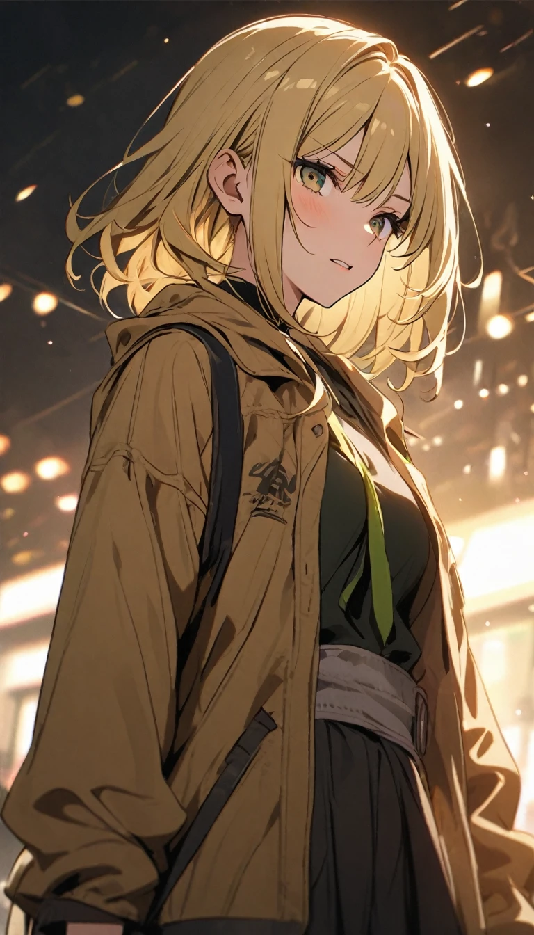 blond hair