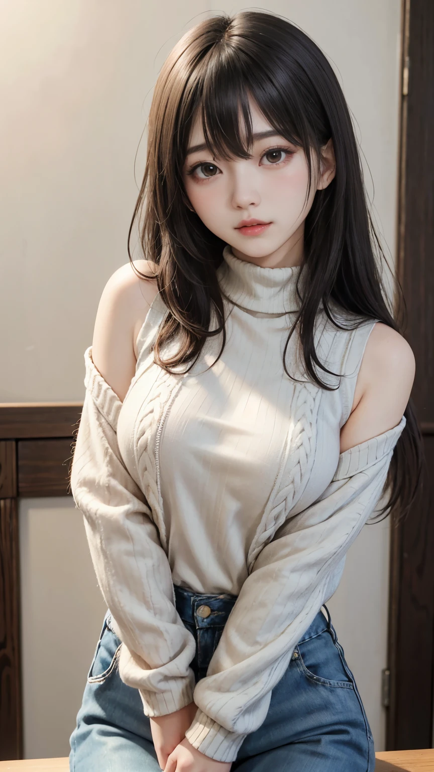(最高qualityのディテール)、Realistic、8K Ultra HD、High resolution、(One Girl:1.2)、The 超detailedな、高qualityのテクスチャ、Intricate details、detailed、非常にdetailedなCG、高qualityの影、detailed 美しく繊細な顔、detailed 美しく繊細な目、Written boundary depth、Ray Tracing、20th generation、Cute K-Pop Girls、(The Face of Ulzan in Korea)、Thin face、(Urzan-6500-v1.1:0.6)、PurerosFace_v1、Glowing Eyes、Perfect body、 Viewer Display、(最高qualityのディテール:1.2)、Realistic、8K Ultra HD、High resolution、(One Girl:1.2)、The 超detailedな、高qualityのテクスチャ、Intricate details、detailed、非常にdetailedなCG、高qualityの影、detailed 美しく繊細な顔、detailed 美しく繊細な目、Written boundary depth、Ray Tracing、20th generation、Cute K-Pop Girls、(The Face of Ulzan in Korea)、Thin face、(Urzan-6500-v1.1:0.6)、cheek、Glossy Lips、、High resolution, Best image quality, 最高quality, Realistic, 超detailedな, Photo Real, 4K 8K Ultra HD Full Color RAW Photos, Fujifilm(Medium format), Hasselblad, Carl Zeiss, Incredible dynamic range photography(utility_art：Smooth-768:1.1),High resolution, High pixel count, 明確なdetailed, Clear images, Natural color reproduction, Noise Reduction, High fidelity, quality, Software Improvements, Upscaling, Optimized Algorithms, Professional-level retouching,

1. Oversized coat:

The coat is、Choose an oversized design that covers from shoulders to knees.。Color is classic navy or black、or warm khaki or beige, wait.、Choose colors that match the season。
2. Knitted sweater or turtleneck:

To protect yourself from the cold、Knitted sweater or turtleneckを選択してください。Match the texture and color of the knit to the coat.。
3. Wide leg pants:

For pants, Choose a wide-leg design、Combines ease of movement and style。Denim in dark tones or black trousers will look good.。
4. Knee-high boots:

What is included in an oversized coat、足首からふくらはぎまでカバーするKnee-high bootsとの組み合わせ。Boots are black or dark brown and chic.、Gives a stylish impression。
5. accessories:

シンプルなゴールドまたはシルバーのaccessoriesを選択してください、Add elegance to your outfit。for example、Long necklaces and large earrings are recommended.。
6. Handbags:

Handbags、Choose a color that matches the tone of your outfit.。Shoulder bags and tote bags are convenient and stylish。
7. Compensateと髪型:

Compensate, Choose natural colors that flatter your skin。Wavy Hair、By creating loose curls、Appeal to softness。