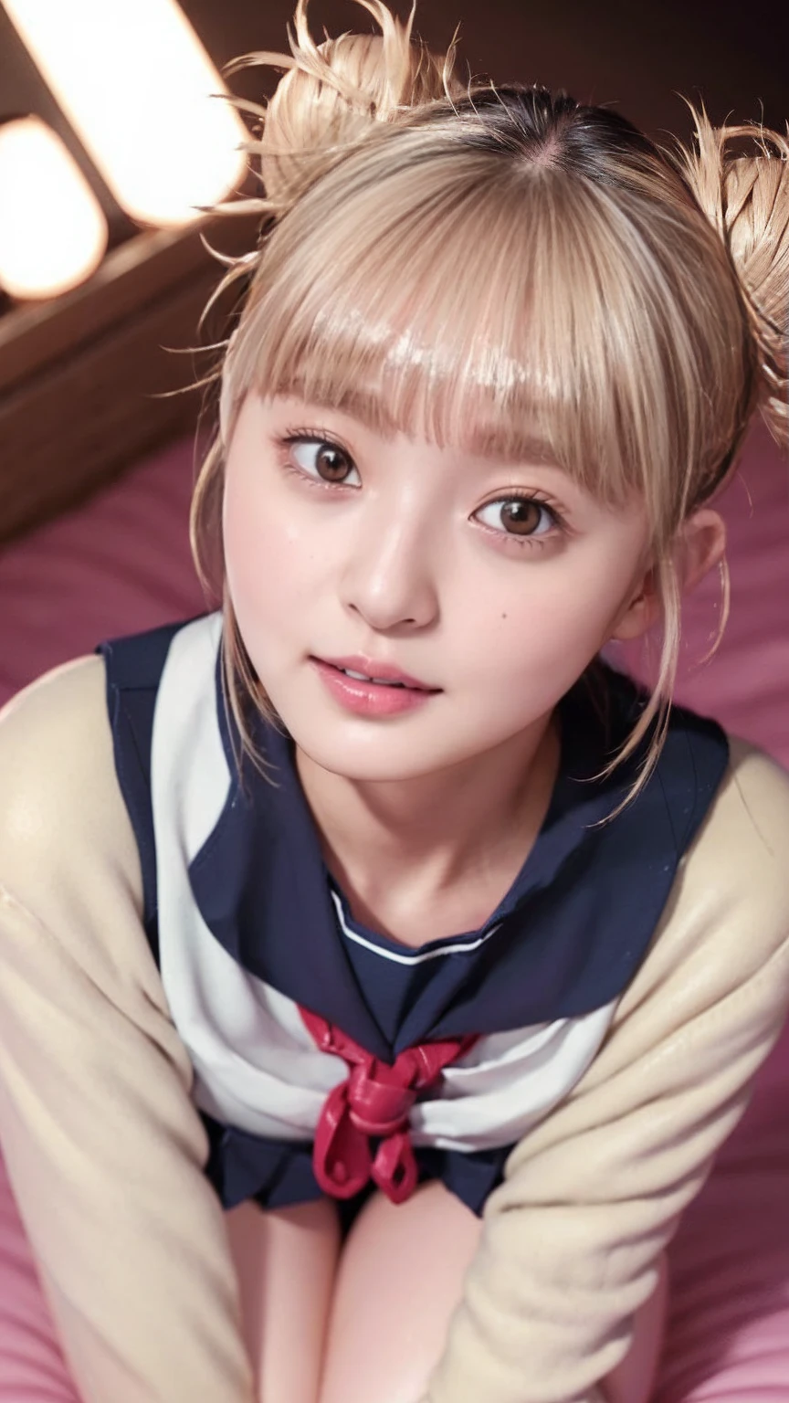((Japan 、(Buttoned up high school uniform:1.3)、Navy blue uniform skirt、Knee-high socks、pubic hair、Hair growth on the lower abdomen))、((Accentuate your thighs、White knee-highs、Soft thighs、inner thigh、Shiny thighs、debtace-to-face angle、Take the lead、Zoom camera on crotch))、(((Angle from below)))、(sexual excitement:1.5)、now、8k、RAW Photoasterpiece、Absurd、highest quality、Best illustrations、High resolution:1.1、Ultra-detailed、Portrait、hyper Realistic:1.4、Sharp focus:1.4、Realistic、Photorealistic:1.3、Cinema Lighting、debtilm Grain、Tabletop、Close-up、Full Body Lesbian、Depth of written boundary、Eyes focus、View your viewers、Beautiful fine details、young、85mm lens、debt/1.4、Professional Lighting、Portrait、Photon Mapping、Radio City、Physically Based Rendering、Transparency、Glowing Skin、Soft Light、A vivid face、Realistic body、Realistic Skin、Pale skin、Big Breasts:1.2、Stylish、Japanese、Heart shaped lips、eye shadow、Pink blush、compensate、Camel Toe、Long legs、PureErosdebtace_v1:0.8、debtloating hair、Messy Hair、debtloating Hair NovadebtrogStyle、single-track:1、Puffy eyes、Purple Eye、Round face、Bans、ボケ Depth of written boundary:1.2、Dynamic Pose、(Hairstyles tailored to Japan trends in 2023、cute:1.5、Blonde、Bunhead、Van South is closed、Cunning Smile:0.2、Cleavage、Relax Pose)