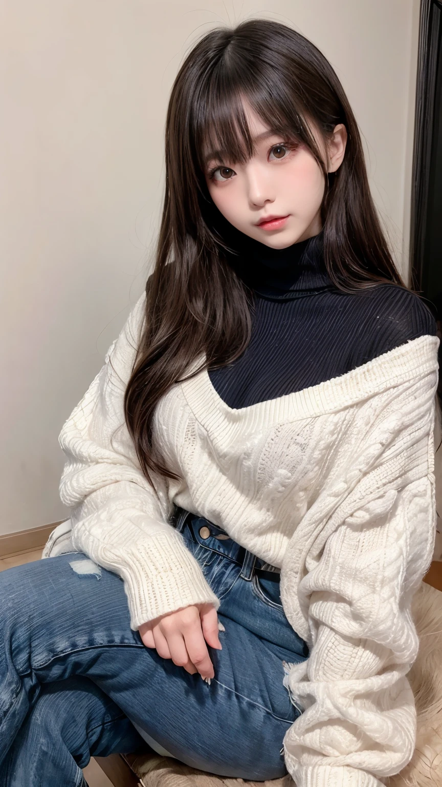 (最高qualityのディテール)、Realistic、8K Ultra HD、High resolution、(One Girl:1.2)、The 超detailedな、高qualityのテクスチャ、Intricate details、detailed、非常にdetailedなCG、高qualityの影、detailed 美しく繊細な顔、detailed 美しく繊細な目、Written boundary depth、Ray Tracing、20th generation、Cute K-Pop Girls、(The Face of Ulzan in Korea)、Thin face、(Urzan-6500-v1.1:0.6)、PurerosFace_v1、Glowing Eyes、Perfect body、 Viewer Display、(最高qualityのディテール:1.2)、Realistic、8K Ultra HD、High resolution、(One Girl:1.2)、The 超detailedな、高qualityのテクスチャ、Intricate details、detailed、非常にdetailedなCG、高qualityの影、detailed 美しく繊細な顔、detailed 美しく繊細な目、Written boundary depth、Ray Tracing、20th generation、Cute K-Pop Girls、(The Face of Ulzan in Korea)、Thin face、(Urzan-6500-v1.1:0.6)、cheek、Glossy Lips、、High resolution, Best image quality, 最高quality, Realistic, 超detailedな, Photo Real, 4K 8K Ultra HD Full Color RAW Photos, Fujifilm(Medium format), Hasselblad, Carl Zeiss, Incredible dynamic range photography(utility_art:Smooth-768:1.1),High resolution, High pixel count, 明確なdetailed, Clear images, Natural color reproduction, Noise Reduction, High fidelity, quality, Software Improvements, Upscaling, Optimized Algorithms, Professional-level retouching,
1. Oversized coat:
The coat is、Choose an oversized design that covers from shoulders to knees.。Color is classic navy or black、or warm khaki or beige, wait.、Choose colors that match the season。
2. Knitted sweater or turtleneck:
To protect yourself from the cold、Knitted sweater or turtleneckを選択してください。Match the texture and color of the knit to the coat.。
3. Wide leg pants:
For pants, Choose a wide-leg design、Combines ease of movement and style。Denim in dark tones or black trousers will look good.。
4. Knee-high boots:
What is included in an oversized coat、足首からふくらはぎまでカバーするKnee-high bootsとの組み合わせ。Boots are black or dark brown and chic.、Gives a stylish impression。
5. accessories:
シンプルなゴールドまたはシルバーのaccessoriesを選択してください、Add elegance to your outfit。for example、Long necklaces and large earrings are recommended.。
6. Handbags:
Handbags、Choose a color that matches the tone of your outfit.。Shoulder bags and tote bags are convenient and stylish。
7. Compensateと髪型:
Compensate, Choose natural colors that flatter your skin。Wavy Hair、By creating loose curls、Appeal to softness。