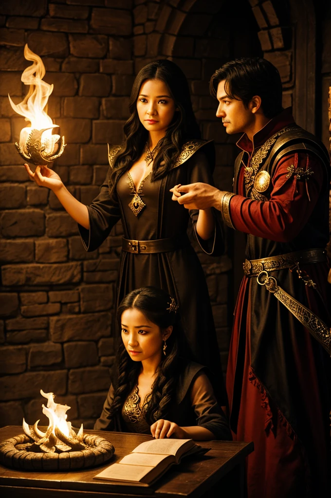 The sorceress and the dragon