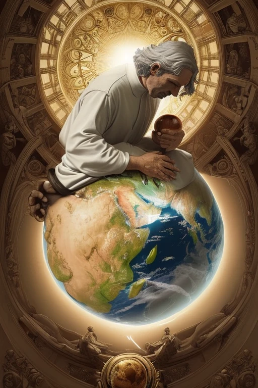 God the Father CREATING the world
