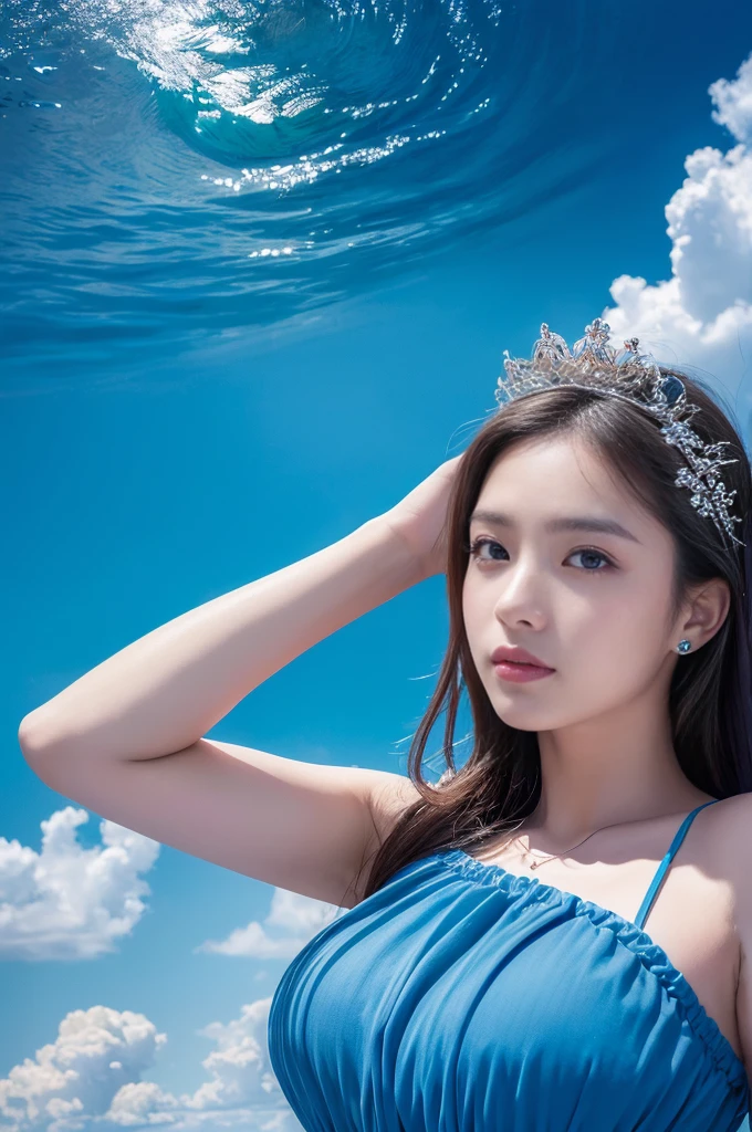 (masterpiece, 最high quality, high quality, High resolution:1.4),Blue World
