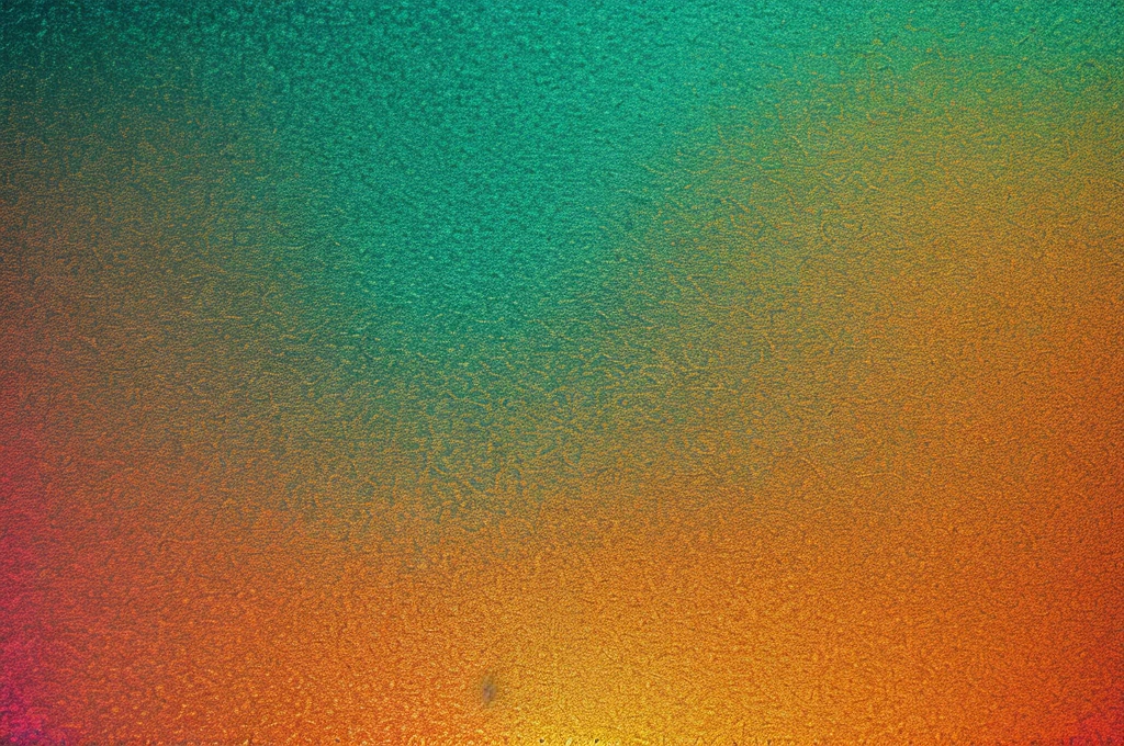 Orange teal green pink abstract grainy gradient background noise texture effect summer poster design